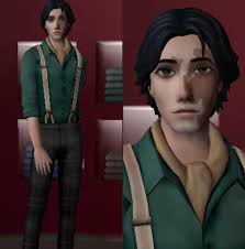 Norton Campbell from an Asymmetrical Horror Game called Identity V : r/sims2