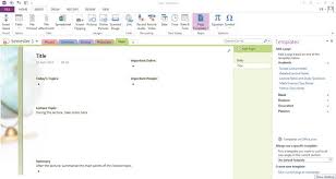How To Use Onenote For School 10 Tips For Students And Teachers Lesson Plan Templates Onenote Template School Planner Template