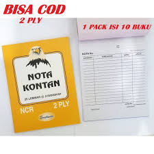 Berikut resep dan cara membuatnya. Buku Nota Kontan Kecil 2 Ply Ncr Nota Kontan 2 Rangkap Kecil Lazada Indonesia