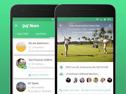 Golf Match App Design Golf Apps Golf Tips Cheap Golf Clubs
