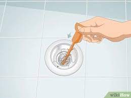One of the quickest ways to remove a hair clog is with a drain snake. 3 Ways To Clean Hair Out Of A Shower Drain Wikihow