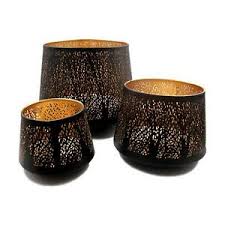 Shop for vintage gold candle holders at auction, starting bids at $1. Large Set Of 3 Table Top Black And Gold Filigree Candle Holders 5055596853108 Ebay