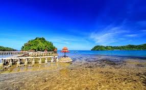 Carocok Beach Painan West Sumatera Indonesia Pantai Halaman Indonesia