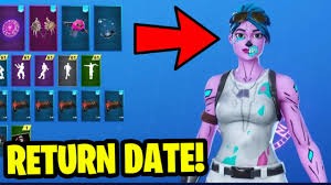 Fortnite ghoul trooper og pink style. Pink Ghoul Trooper Style Returning Release Date Fortnite Item Shop How To Get Og Ghoul Trooper Youtube