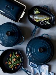 Le Creuset Heritage Stoneware Baking Dish Ink Reviews Crate And Barrel Le Creuset Cookware Creuset Stoneware Bakeware