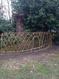 Living Willow Tunnel Love The Door In The Middle Living Willow Above Ground Garden Natural Playground