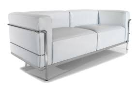 Our le corbusier lc3 sofa is a high quality reproduction in the style of the original design. Le Corbusier Lc3 Two Seat Sofa With Down Cushions Hivemodern Com
