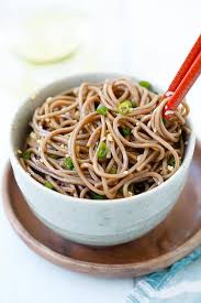 Ginger Soy Soba The Easiest And Healthiest Noodles Made With Ginger Soy Sauce Honey And Japanese Soba Noodles 15 Minu Healthy Recipes Recipes Soba Noodles