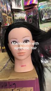 Long Curly Hair Mannequin