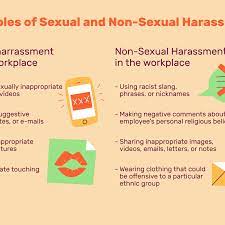 Examples Of Sexual And Non-Sexual Harassment At Work
