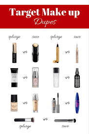 Top 7 Target Makeup Dupes Target Makeup Dupes Target Makeup Makeup Dupes