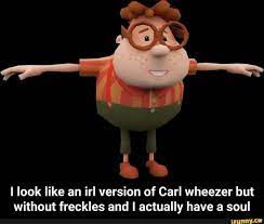 I look like an irl version of Carl wheezer but without freckles and I  actually have a soul - iFunny | Freckles, Memes, Jimmy neutron memes