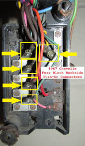 67 chevelle ignition wiring diagram : No Power At The Batt Spade Terminal In Fuse Box 67 Please Help Chevy Nova Forum