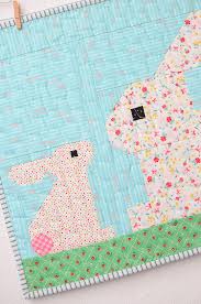 Nine patch mini quilt tutorial by diary of a quilter. New Easter Quilt Patterns Standing Bunny Quilt Block Free Mini Quilt Tutorial Ellis Higgs