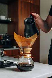 Load water into the upper vessel above the coffee cylinder (you can also use a combination of water and ice to brew cold; How To Make Pour Over Coffee Minimalist Baker Recipes