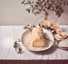 Buche De Noel Au Chocolat Blanc Notre Recette Originale Recette Buche De Noel Buche De Noel Chocolat Alimentation