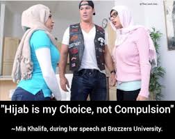 𝐓𝐡𝐞 𝐋𝐨𝐬𝐭 𝐆𝐮𝐲 on X: Mia Khalifa stands in solidarity with women  who choose to wear Hijab. t.coBqXwzSZO41  X