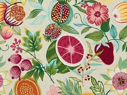 Brunschwig Fils Le Frutier Fiesta 8015118 712 Fabric Houses Fabric Modern Fabric