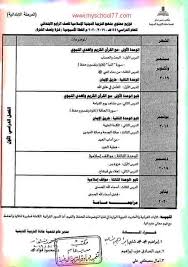 توزيع منهج التربية الدينية الاسلامية للصف الرابع الابتدائى ترم اول وثانى 2020