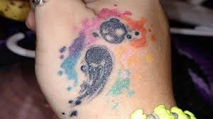 Maybe you would like to learn more about one of these? Project Semicolon Provides Symbols Of Hope For The Mentally Ill The Kansas City Star