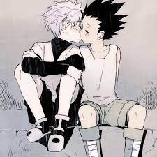 hunter x hunter 836625 zerochan kirua fond d ecran dessin gon killua