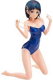 Amazon.com: Aniplex Sword Art Online Extra Edition 1/6 Scale Suguha  Kirigaya PVC Figure (School Swimsuit Version) : Toys & Games