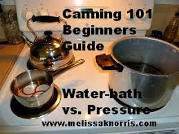 It is capable of heating the food in the jars to hotter than the temperature of boiling water. Canning 101 Water Bath Vs Pressure Canner