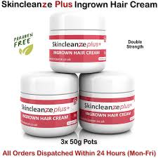 Ingrown hair is a hair strand that has curled around and grown back into the skin instead of rising out of the skin. Skincleanze Ingrown Hair Cream Max Strength For Face Legs Underarm Bikini 3x 50g Ebay