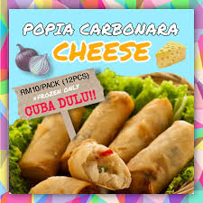 Tishas popia cheese carbonara made with original cheese. Popia Carbonara Cheese Updated Popia Carbonara Cheese