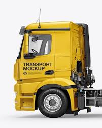 Download Sement Trailer Mockup Side View In Vehicle Mockups On Yellow Images Object Mockups Mockup Free Psd Mockup Free Download Free Psd Mockups Templates PSD Mockup Templates