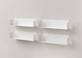 49 photos of etagere cuisine merveilleux etagere design murale etagere murale design ikea etagere. Etagere Murale 60 X 15 Cm Lot De 4 Acier