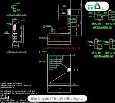 Gambar autocad desain denah dan potongan tangga gedung 5 lantai gedung desain lantai. File Cad Káº¿t Cáº¥u Kiáº¿n Truc Ä'iá»‡n NÆ°á»›c Quan Cafe Bar Mini Cinema Kich ThÆ°á»›c 9x22m