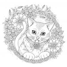 Its very important to help your kids in coloring at the begining. Cats Coloring Pages For Adults