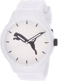 Puma Reset V2 Men's White Dial PU Leather Analog Watch, White : Buy Online  at Best Price in KSA - Souq is now Amazon.sa: Fashion