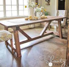 We can use the plans to do a diy project on farmhouse furniture and décors. 4x4 Truss Beam Table Diy Farmhouse Table Diy Dining Table Beam Table