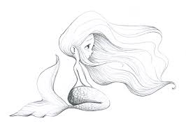 La Fiancee Au Beurre Sale Croquis De Sirene Dessins Disney Les Arts