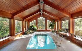Indoor Swimming Pools House Plans And