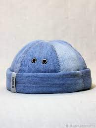 Docker Beanie Old Denim Hat Dbh 18 Kupit Na Yarmarke Masterov I0uzfcom Caps Moscow Denim Hat Hats Hats For Men