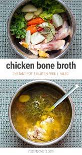 Instant Pot Chicken Bone Broth Recipe In 3 Hours Recipe Chicken Bone Broth Recipe Instant Pot Recipes Bone Broth Instant Pot