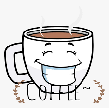 Poster drawn coffee imprint of rabbit and inverted cup with spilled coffee, lettering coffee makes you faster. Drawing Coffee Cartoon Transparent Png Clipart Free Coffee Cup Cartoon Png Png Download Kindpng