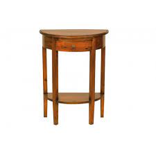 In order to determine whether a rounding operation involves a midpoint value, the round function multiplies the original value to be rounded by 10 ** n, where n is the desired number of fractional digits in the return value, and then determines whether the remaining fractional portion of the value is greater than or equal to.5. Mahogany Village Half Round Console Table