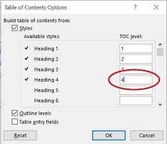 Erstellen sie in ihrem dokument ein inhaltsverzeichnis, oder verwenden sie eine vorhandene tabelle. Erstellen Von Inhaltsverzeichnissen In Word Eintragen Ohne Seitenzahl Office Microsoft Docs