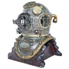 Very Rare 1916 Morse Us Navy Mk 5 Nautical Dive Helmet Diving Helmet Deep Sea Diving Deep Photos