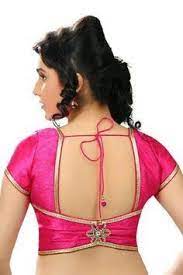 Image Result For Blouse Back Neck Designs With Borders Neck Designs Designer Blouse Patterns Blouse Neck Designs