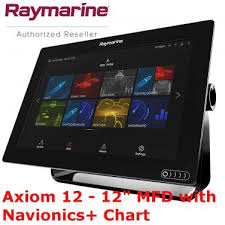 Raymarine Axiom 12 Chart Plotter Navionics Radar