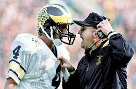 He led the wolverines to 17 bowl game appearances, was awarded the big ten coach of the year award. Michigan S Jim Harbaugh Bo Schembechler I Knew Addressed Everything Mlive Com