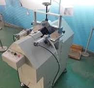 V-Shaped Groove and Slot Sawing Machine of Plastic Profile CNC Cutting of  Window Making Machine