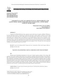 I like to say i am a srilankan passport holder. Pdf Asessment On Level Of Corporate Social Responsibility Csr Among Public Listed Companies Plcs In Malaysia A Study From Company Secretaries