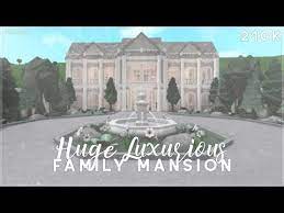Modern 2 story family bloxburg house. Bloxburg Huge Luxurious Family Mansion Build 200k Youtube In 2021 Mansions Design Your Dream House Unique House Design