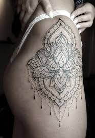 The first thing to consider when getting a thigh tattoo is the actual design itself. 30 Trending Thigh Tattoo Ideas Mybodiart